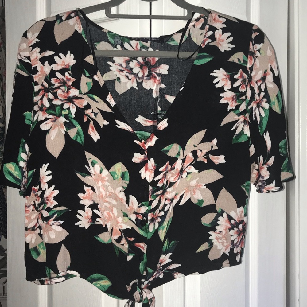 Never worn floral print shirt